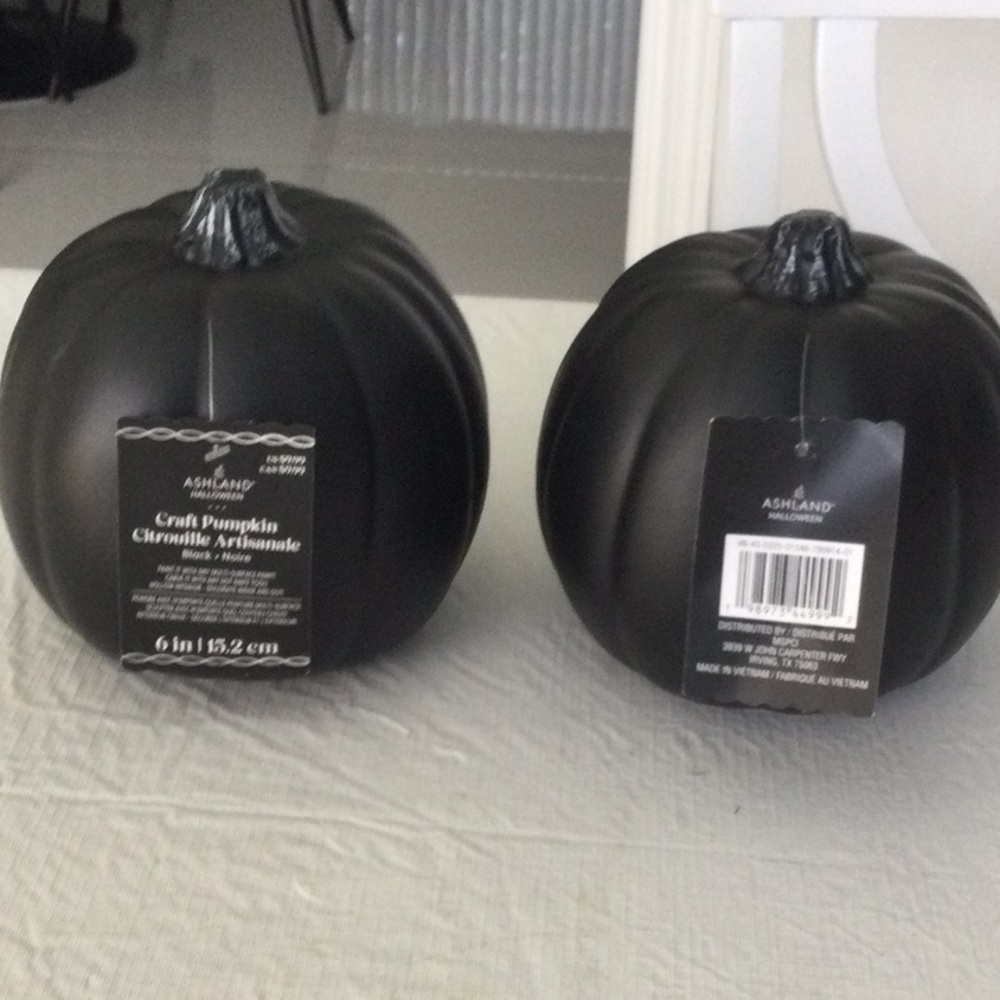 Ashland Black Craft Pumpkin Set